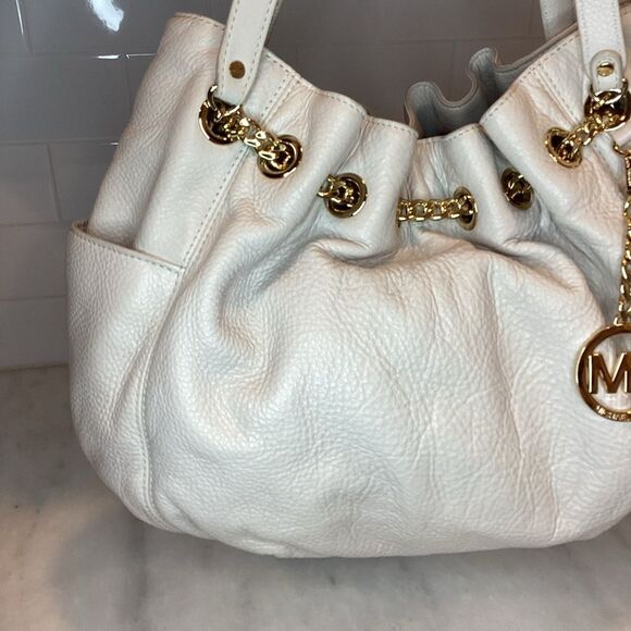 Michael Kors Jet Set Chain Ring Hobo Tote Shoulder Bag - Picture 3 of 15